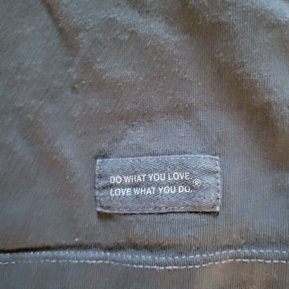 Life Is Good Top Shirt Womens Medium Gray True Love Heart Short Sleeve Basic - Picture 9 of 13